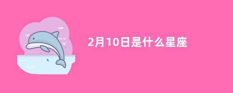 2月10日是什么星座