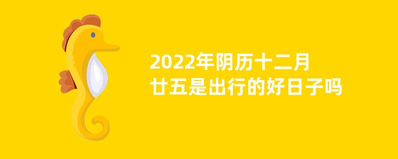 2022年阴历十二月廿五是出行的好日子吗？运势如何表现？