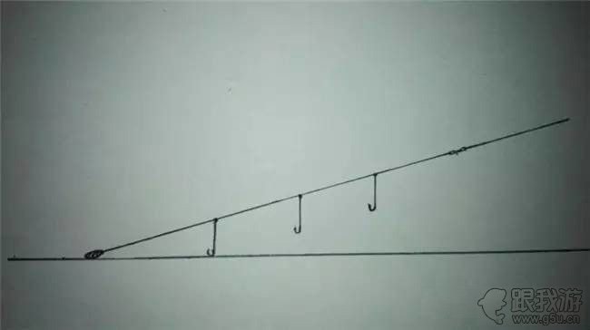 钓鱼技巧之串钩钓的方法和技巧