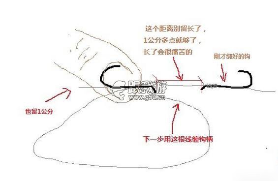 四海钓鱼大讲堂：教钓鱼新手绑双钩的方法，简单易学