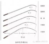 鱼竿的5种调性，你知道怎么用吗？